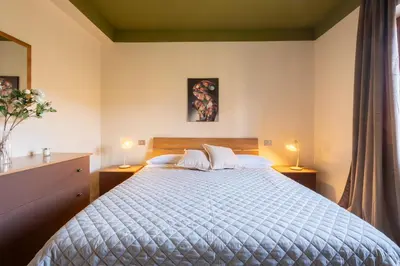 Letto o letti in una camera di 10 minutes from the Poetto Beach, modern apartament with design and comfort