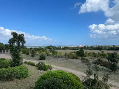 Paesaggio naturale nelle vicinanze della villa