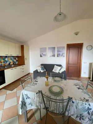 Cucina o angolo cottura di Casa Rosa