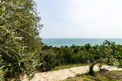 Paesaggio naturale nelle vicinanze della casa vacanze
