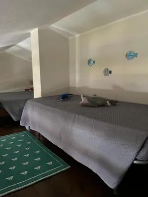 Letto o letti in una camera di Casa VALE