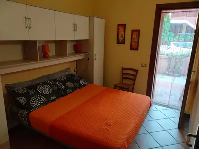 Letto o letti in una camera di casa la coccinella