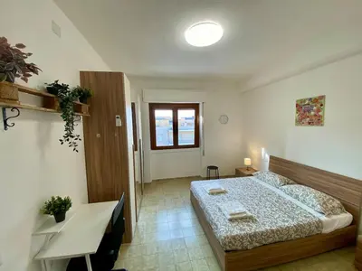 Letto o letti in una camera di Secret Paradise & SPA Rooftop Billard room