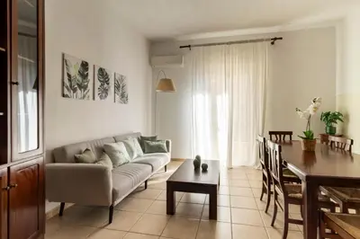 Area soggiorno di Cagliari Center - Sonnino House