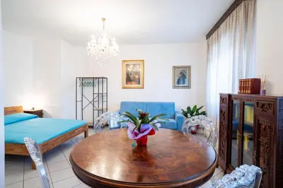 Letto o letti in una camera di Casa Wanda LAWANDA