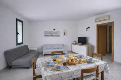 Area soggiorno di Casa Stella Marina