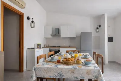 Cucina o angolo cottura di Casa Stella Marina