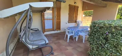 Area soggiorno di Villa Silvia