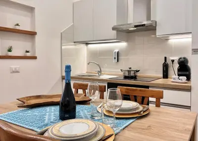 Cucina o angolo cottura di Dimora di Montesicci