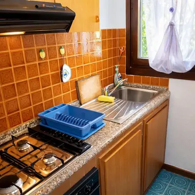 Cucina o angolo cottura di Calamarina HOME HOLIDAY