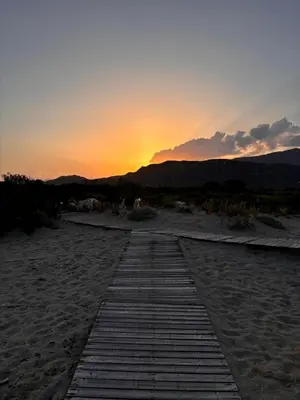 Paesaggio naturale nelle vicinanze della casa vacanze