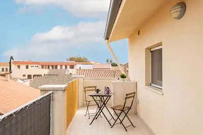 Balcone o terrazza di Attico Eleonora- Terrazza & parcheggio in centro