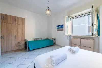 Letto o letti in una camera di Cozy 1BR near Poetto Beach