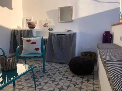 Area soggiorno di Luxury loft centro storico