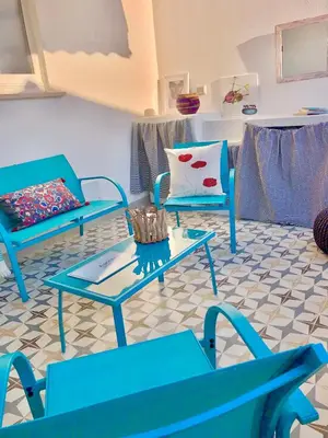 Area soggiorno di Luxury loft centro storico