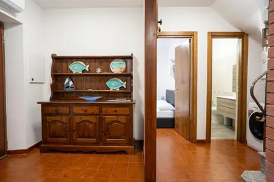 Letto o letti in una camera di Casa Terra Mia