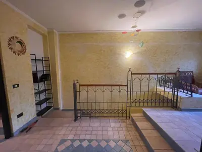Letto o letti in una camera di Casa M & P