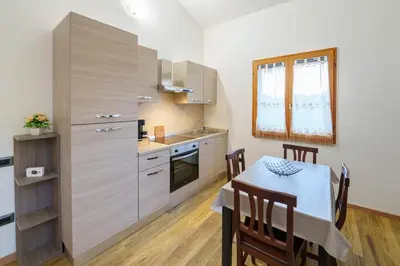 Cucina o angolo cottura di Casa vacanze Sibilla appartamento Espero