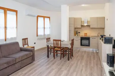 Cucina o angolo cottura di Casa vacanze Sibilla appartamento Scirocco