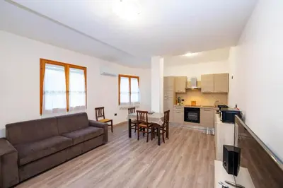 Cucina o angolo cottura di Casa vacanze Sibilla appartamento Scirocco