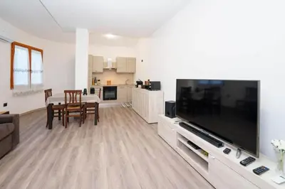 Cucina o angolo cottura di Casa vacanze Sibilla appartamento Scirocco