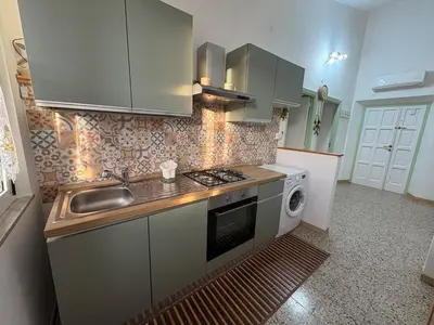 Cucina o angolo cottura di Domus Ulìamare Vacation Apartment - Cardedu