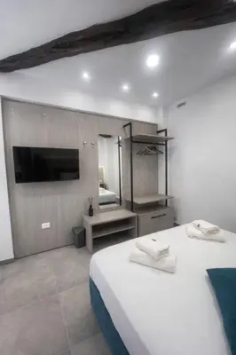 Letto o letti in una camera di Lulù Suite