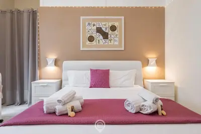 Letto o letti in una camera di Sunlit 47