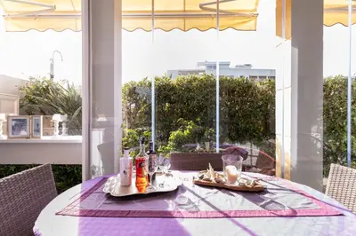 Bevande di Suite at Quartello Poetto private patio park and parking