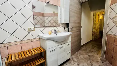 Cucina o angolo cottura di The Blue Sea Apartments