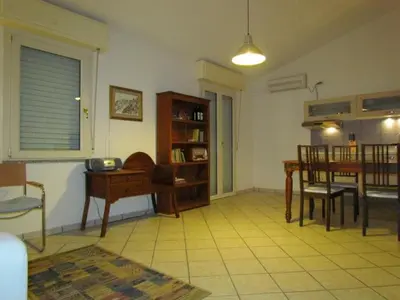 Area soggiorno di Apartment für 4 Personen by Interhome