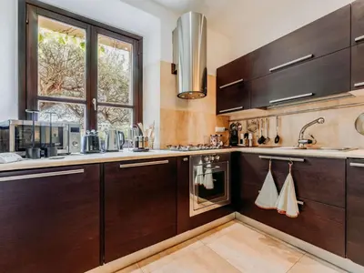 Cucina o angolo cottura di Apartment Wohnung in Villasimius mit Möblierter Terrasse by Interhome