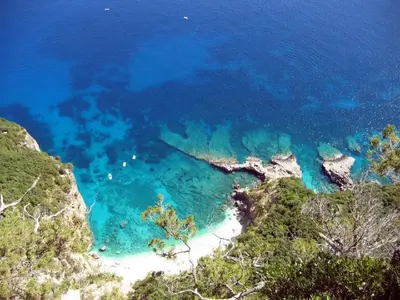 Paesaggio naturale nelle vicinanze dell'appartamento