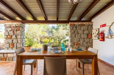Planimetria di Sa Marina Holiday House - al mare con giardino