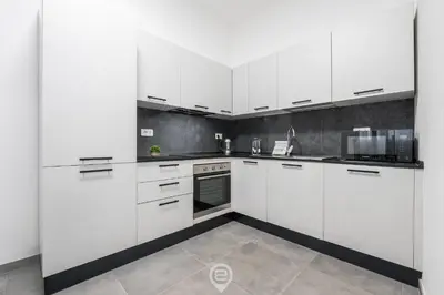 Cucina o angolo cottura di Appartamento Antica Parruccheria
