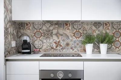 Cucina o angolo cottura di Coru e Mari Appartamenti - Baia