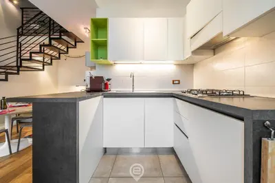 Cucina o angolo cottura di Angioy 54 Loft, Cosy flat in central Cagliari