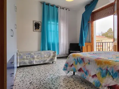 Letto o letti in una camera di Brezza Marina