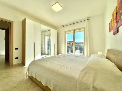 Letto o letti in una camera di Skyline Balcony