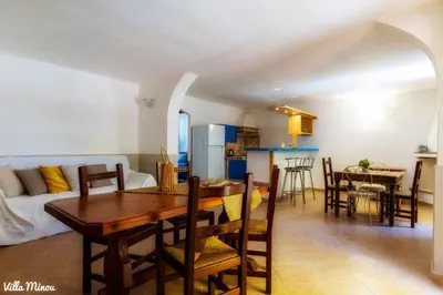 Cucina o angolo cottura di Villa Minou