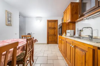 Cucina o angolo cottura di EcoLux Pool Villa, Easy Access SouthSardiniaHolidays