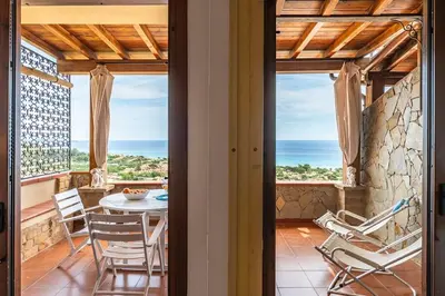 Paesaggio naturale nelle vicinanze della casa vacanze
