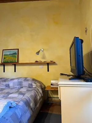 Letto o letti in una camera di Casa Valeria Wellore