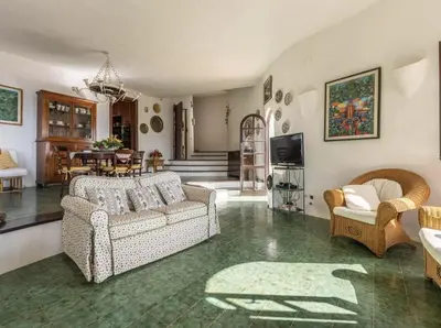 Area soggiorno di Villa dei tramonti Torre delle Stelle