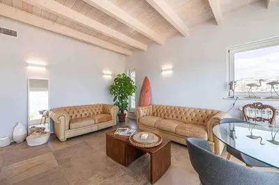 Area soggiorno di Exclusive city centre Penthouse