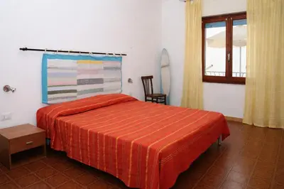 Letto o letti in una camera di Casa Forrola