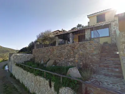 Paesaggio naturale nelle vicinanze della villa