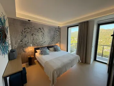 Letto o letti in una camera di VILLA CARGIU - Luxury Sea View