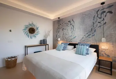 Letto o letti in una camera di VILLA CARGIU - Luxury Sea View