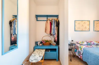 Letto o letti in una camera di Ri Ale Sa prassa